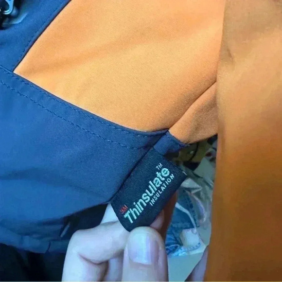 Adrenaline  By Choko Authentics Men’s Winter Thinsulate Jacket In Orange - Picture 8 of 14